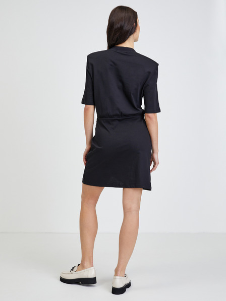 Versace Jeans Couture Schwarzes Versace Jeans Couture Regenbogen Kleid