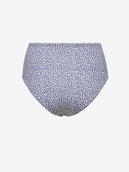 ONLY White-Blue Floral Bikini Bottom ONLY Ella