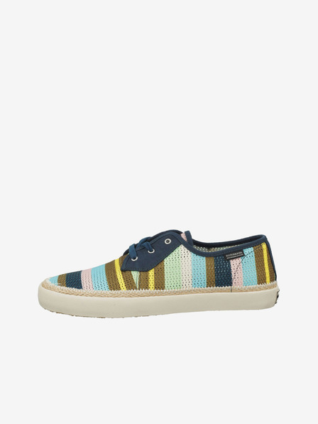 Scotch & Soda Beige und blau gestreifte Herren-Sneakers Scotch & Soda Izomi