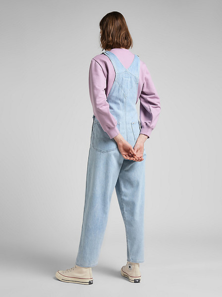 Lee Hellblaue Damen-Denim-Hose mit Lack Lee