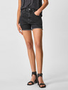 Pepe Jeans Dunkelgraue Damen Denim Shorts Pepe Jeans Rachel