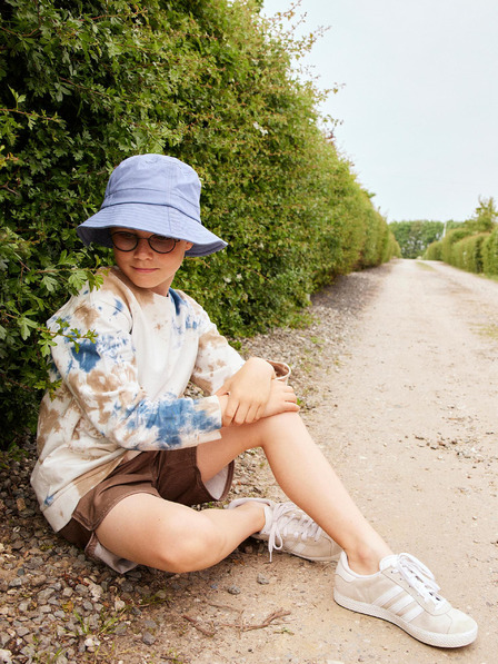 name it Blaues und cremefarbenes gemustertes Sweatshirt für Jungen, Name: Fomal