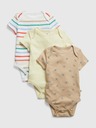 GAP Baby Baumwoll-Body Brannan, 3 Stück GAP