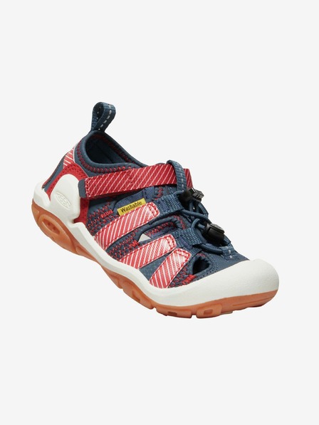 Keen Dunkelblaue Keen Knotch gemusterte Sandalen für Mädchen