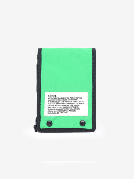 Diesel Neongrüne Diesel Anko Crossbody Tasche