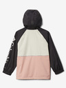 Columbia Schwarze und rosafarbene Columbia Dalby Springs™ leichte wasserdichte Kinderjacke