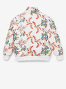 Desigual Weiße geblümte Mädchenjacke Desigual Cala