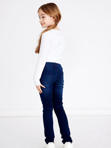 name it Dunkelblaue Mädchenjeans name it Polly