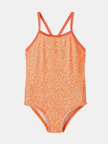 name it Orangefarbener einteiliger Badeanzug für Mädchen, Name: Felisia