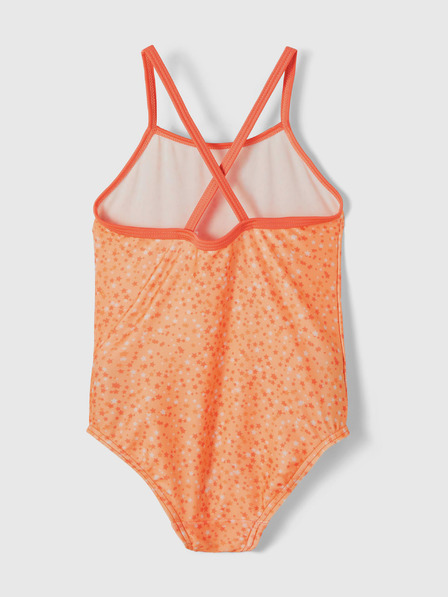 name it Orangefarbener einteiliger Badeanzug für Mädchen, Name: Felisia