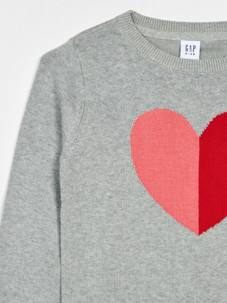 GAP Kinder-Strickpullover Herz GAP