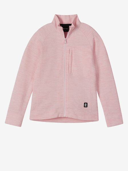 Reima Hellrosa Reima Mists Sweatshirt mit Reißverschluss für Mädchen