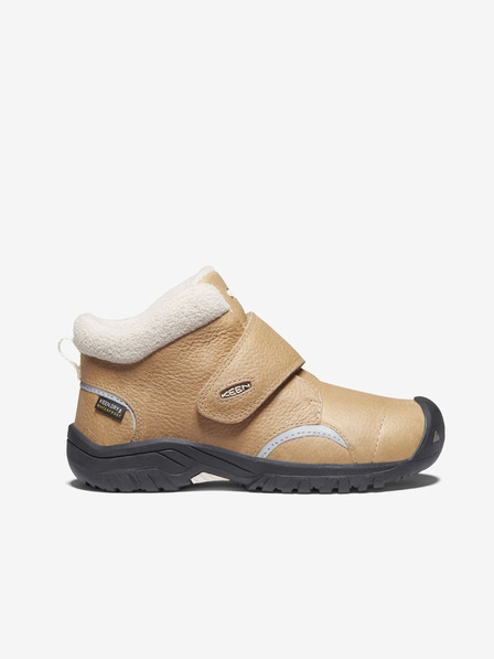 Keen Beige Kinder-Leder-Winterstiefel Keen Kootenay III