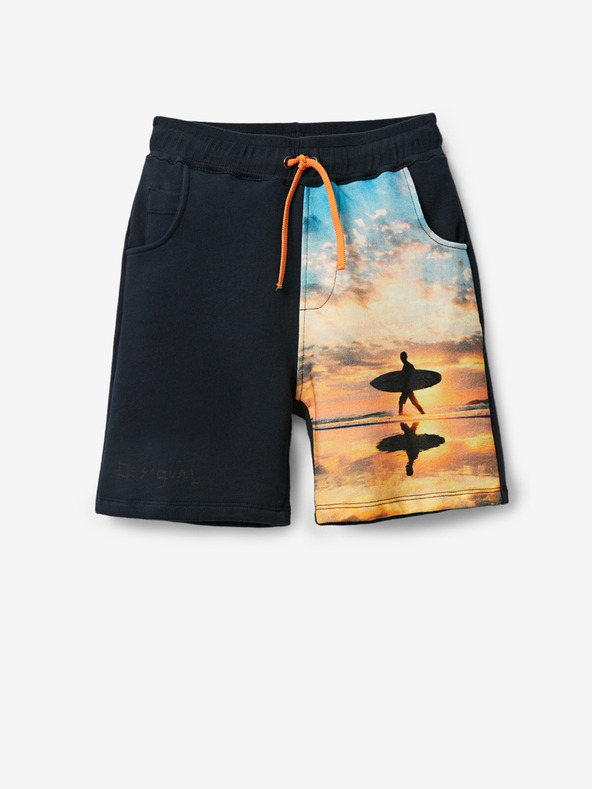 Desigual Dunkelblaue Shorts für Jungen Desigual Angel
