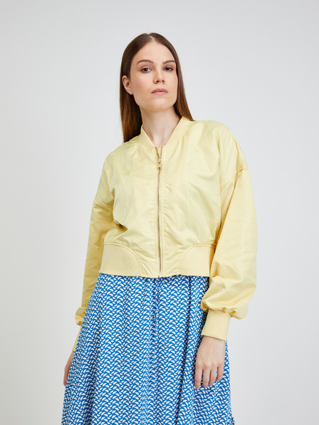 ONLY Hellgelbe Bomberjacke ONLY New Jackie