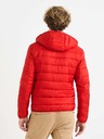 Celio Rote leichte Herren-Steppjacke Celio Vububble