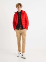 Celio Rote leichte Herren-Steppjacke Celio Vububble