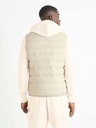 Celio Beige Herren-Steppweste Celio Bulock