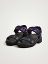 Desigual Lila und schwarz Desigual Track Sandale für Frauen