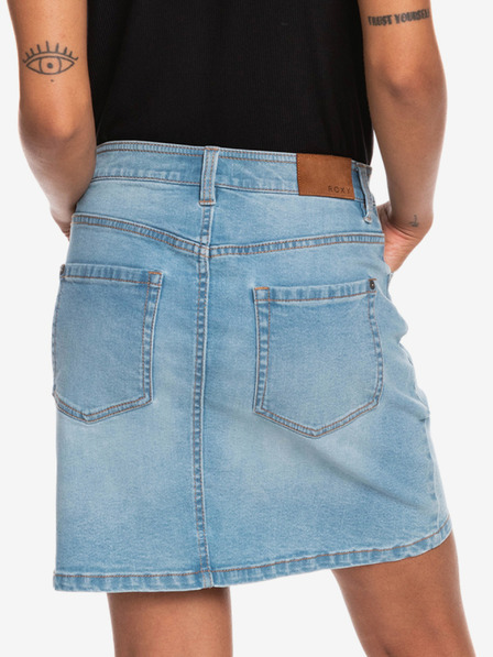 Roxy Hellblauer Damen-Denim-Rock Roxy