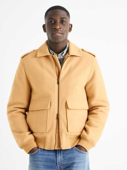 Celio Beige Herrenjacke Celio Buaviat