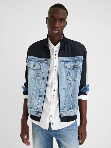 Desigual Blaue Herren-Jeansjacke Desigual Rene