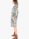 Brakeburn Weißes gemustertes Hemdblusenkleid Brakeburn