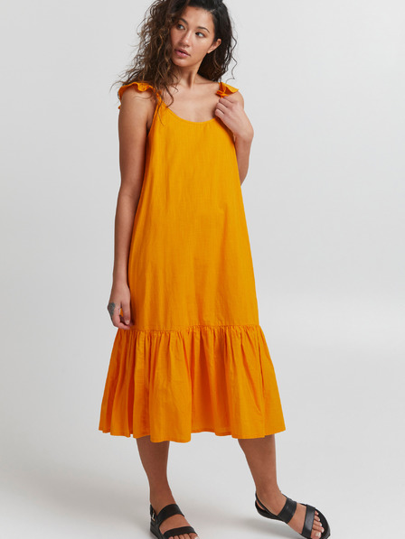 ICHI Orange Damen Lose Zwerchfell ICHI