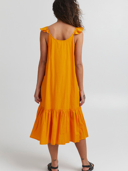 ICHI Orange Damen Lose Zwerchfell ICHI