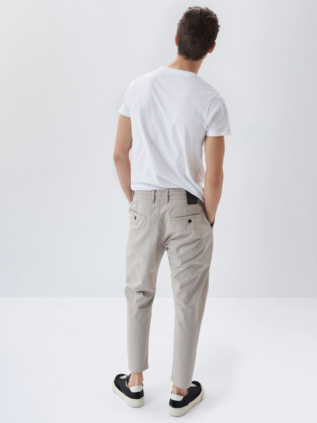 Salsa Jeans Beige Herren Chino-Hose Salsa Jeans Tapered
