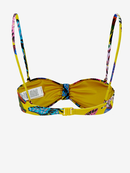 Desigual Gelb gemustertes Damen-Badeanzug-Oberteil Desigual Alana II