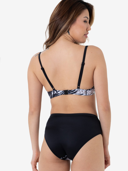 DORINA Weiß und Schwarz Gemustertes Damen Bikinioberteil DORINA Bako