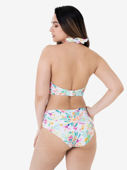 DORINA Weißes geblümtes Bikinioberteil DORINA Koro Island
