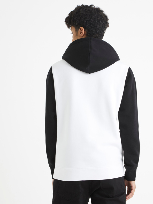 Celio Schwarz-weißes Celio Batman Herren-Sweatshirt