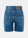 Pieces Blaue Jeansshorts Pieces Lisa
