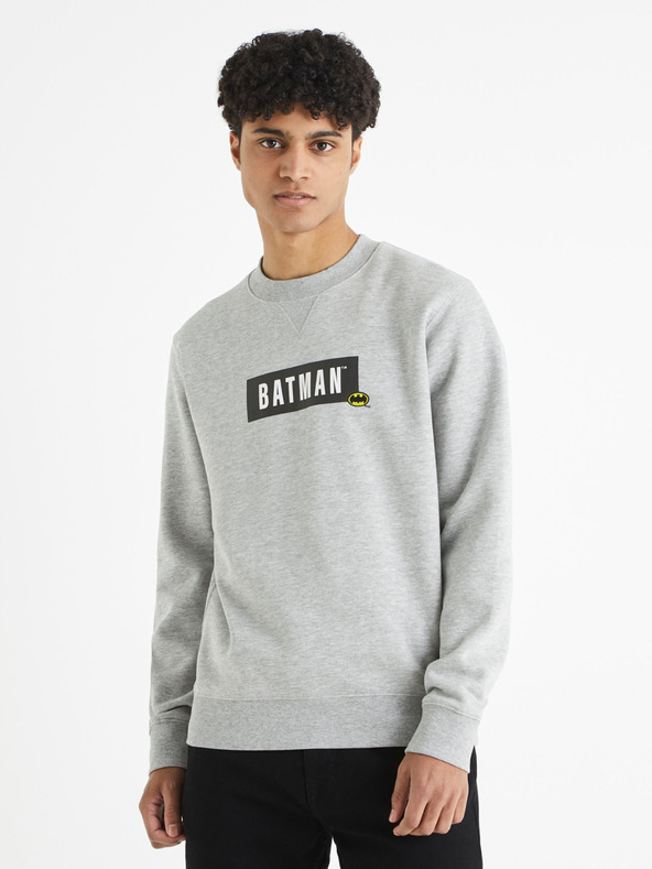 Celio Graues Herren Celio Batman Sweatshirt