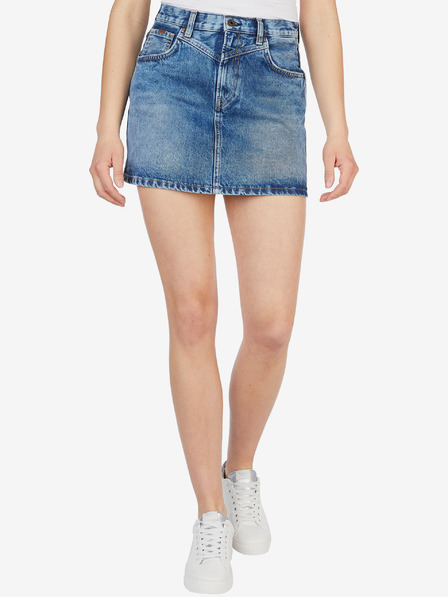Pepe Jeans Blauer Damen Denim-Rock Pepe Jeans Rachel