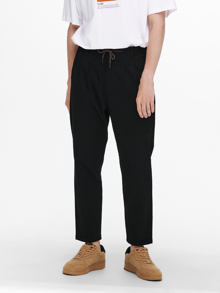 ONLY & SONS Schwarze Chino-Kurzhose ONLY & SONS Dew