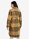 Desigual Brauner Damen Desigual Abrig Karierter Mantel