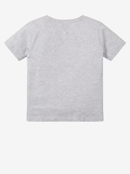 Tom Tailor Hellgraues bedrucktes T-Shirt für Jungen Tom Tailor