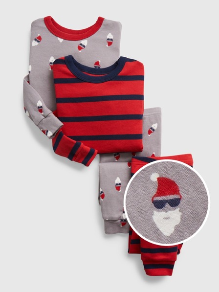 GAP Kinder-Schlafanzug Santa, 2er-Set GAP