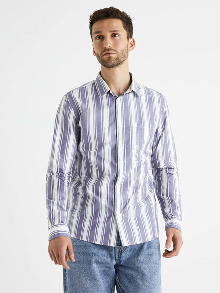Celio Baumwollhemd Bastripes Celio