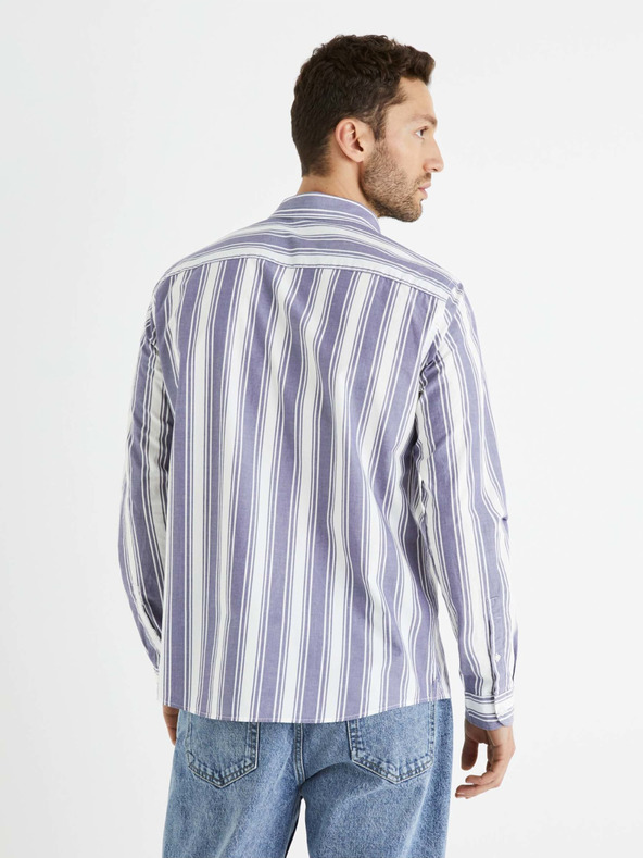Celio Baumwollhemd Bastripes Celio