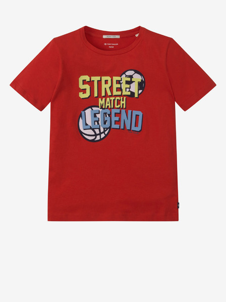 Tom Tailor Rotes Tom Tailor-T-Shirt für Jungen