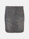 Sam 73 Grauer Damen Jeansrock mit Ärmeln SAM 73