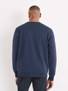 Celio Dunkelblaues Herren-Sweatshirt mit Druck Celio Beprice