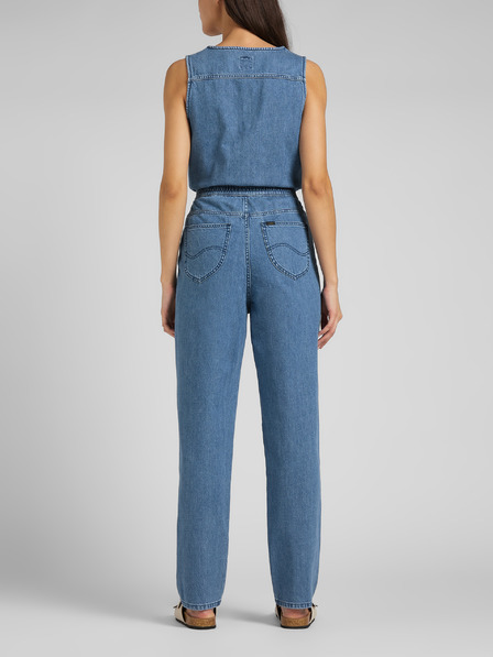 Lee Lee Blau Damen Denim Jumpsuit