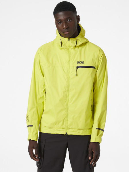 Helly Hansen Hellgrün Wasserdichte leichte Herren Kapuzenjacke HELLY HANSEN Ride Hooded Rain