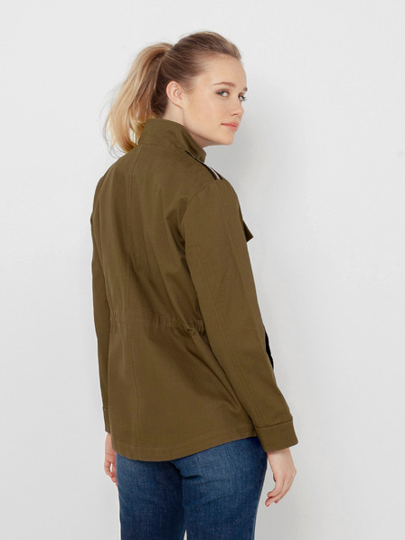 CAMAIEU Khakifarbene leichte Jacke CAMAIEU