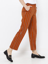 CAMAIEU Orange gestreifte Hose CAMAIEU